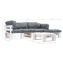 Muebles de jardín de palés cojines grises madera verde 4 uds by , Garden sets - Ref: Foro24-277393, Price: 419,45 €, Discount: %