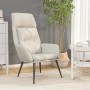 Sillón de relax de piel de ante sintética color crema by , Armchairs - Ref: Foro24-341284, Price: 95,15 €, Discount: %