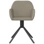 Sillas de comedor giratorias 2 uds de terciopelo gris claro | Foro24.es | Tu tienda online para hogar, jardín y más Foro24.es