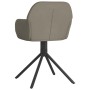 Sillas de comedor giratorias 2 uds de terciopelo gris claro | Foro24.es | Tu tienda online para hogar, jardín y más Foro24.es
