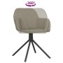 Sillas de comedor giratorias 2 uds de terciopelo gris claro | Foro24.es | Tu tienda online para hogar, jardín y más Foro24.es