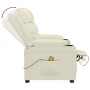 Sillón de masaje de cuero sintético crema | Foro24.es | Tu tienda online para hogar, jardín y más Foro24.es