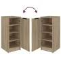 Schuhregal aus Sonoma-Eichensperrholz, 30 x 35 x 70 cm von vidaXL, Schuhregale und Schuhorganisatoren - Ref: Foro24-811415, P...