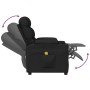 Sillón de masaje de tela negro von , Elektrische Massagesessel - Ref: Foro24-348084, Preis: 204,87 €, Rabatt: %