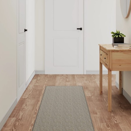Alfombra de pasillo con aspecto de sisal gris taupe 50x250 cm by , Rugs - Ref: Foro24-355767, Price: 43,85 €, Discount: %
