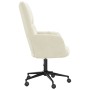 Sillón de relax de terciopelo color blanco crema by , Armchairs - Ref: Foro24-328181, Price: 118,23 €, Discount: %