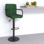 Taburete de cocina de terciopelo verde oscuro | Foro24.es | Tu tienda online para hogar, jardín y más Foro24.es