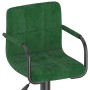 Taburete de cocina de terciopelo verde oscuro | Foro24.es | Tu tienda online para hogar, jardín y más Foro24.es