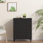 Black engineered wood sideboard 69.5x34x90 cm by vidaXL, Sideboards - Ref: Foro24-812160, Price: 86,49 €, Discount: %