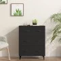 Black engineered wood sideboard 69.5x34x90 cm by vidaXL, Sideboards - Ref: Foro24-812160, Price: 85,28 €, Discount: %