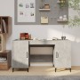 Schreibtisch aus grauem Sperrholz 140x50x75 cm von vidaXL, Schreibtische - Ref: Foro24-812775, Preis: 112,02 €, Rabatt: %