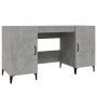 Schreibtisch aus grauem Sperrholz 140x50x75 cm von vidaXL, Schreibtische - Ref: Foro24-812775, Preis: 112,02 €, Rabatt: %