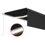 Toldo retráctil manual con persiana y luz LED antracita 5x3 m von , Markisen - Ref: Foro24-3069344, Preis: 473,70 €, Rabatt: %