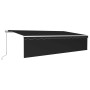 Toldo retráctil manual con persiana antracita 6x3 m von , Markisen - Ref: Foro24-3069359, Preis: 610,83 €, Rabatt: %