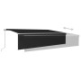 Toldo retráctil manual con persiana antracita 6x3 m von , Markisen - Ref: Foro24-3069359, Preis: 610,83 €, Rabatt: %
