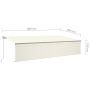 Toldo retráctil manual con persiana crema 6x3 m by , Awnings - Ref: Foro24-3069477, Price: 436,89 €, Discount: %