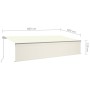 Toldo retráctil manual con persiana y luz LED crema 6x3 m von , Markisen - Ref: Foro24-3069482, Preis: 481,63 €, Rabatt: %