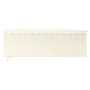 Toldo retráctil manual con persiana color crema 4x3 m de , Toldos - Ref: Foro24-3069297, Precio: 454,71 €, Descuento: %