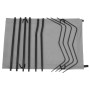 Camas de camping 2 uds tela Oxford y acero gris 180x60x19 cm | Foro24.es | Tu tienda online para hogar, jardín y más Foro24.es
