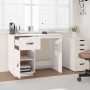 Escritorio de madera maciza de pino blanco 95x50x75 cm by , Desks - Ref: Foro24-820103, Price: 138,52 €, Discount: %