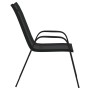 Sillas de jardín apilables 4 unidades textilene negro | Foro24.es | Tu tienda online para hogar, jardín y más Foro24.es