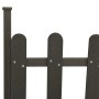 Valla de jardín con postes 3 piezas WPC 614x80 cm by , fenced with pickets - Ref: Foro24-318090, Price: 221,83 €, Discount: %