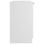 White plywood bathroom cabinet 64.5x33.5x59 cm by vidaXL, Lockers and storage cabinets - Ref: Foro24-811304, Price: 59,24 €, ...