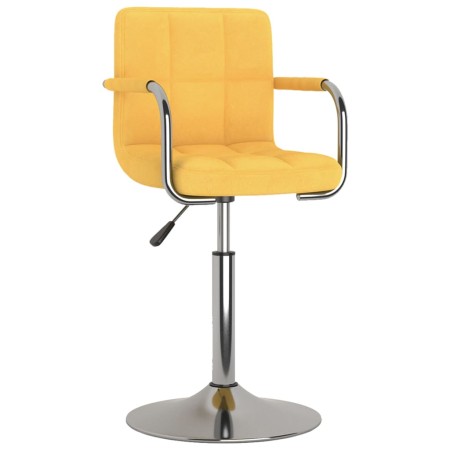Silla de comedor de tela amarilla | Foro24.es | Tu tienda online para hogar, jardín y más Foro24.es