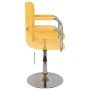 Silla de comedor de tela amarilla | Foro24.es | Tu tienda online para hogar, jardín y más Foro24.es