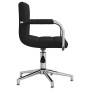 Silla de comedor giratoria tela negro de , Sillas de comedor - Ref: Foro24-3088068, Precio: 86,54 €, Descuento: %