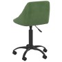 Silla de oficina de terciopelo verde oscuro | Foro24.es | Tu tienda online para hogar, jardín y más Foro24.es