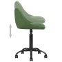 Silla de oficina de terciopelo verde oscuro | Foro24.es | Tu tienda online para hogar, jardín y más Foro24.es