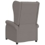 Sillón orejero reclinable eléctrico tela taupe | Foro24.es | Tu tienda online para hogar, jardín y más Foro24.es