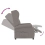 Sillón orejero reclinable eléctrico tela taupe | Foro24.es | Tu tienda online para hogar, jardín y más Foro24.es