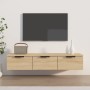 Wandschrank aus Sonoma-Eichenholzwerkstoff, 102 x 30 x 20 cm von vidaXL, Regale und Regale - Ref: Foro24-811406, Preis: 65,29...