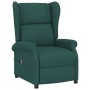 Sillón orejero reclinable eléctrico de tela verde oscuro | Foro24.es | Tu tienda online para hogar, jardín y más Foro24.es