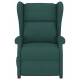 Sillón orejero reclinable eléctrico de tela verde oscuro | Foro24.es | Tu tienda online para hogar, jardín y más Foro24.es