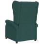 Sillón orejero reclinable eléctrico de tela verde oscuro | Foro24.es | Tu tienda online para hogar, jardín y más Foro24.es