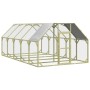Gallinero madera maciza de pino impregnada 268x500x190 cm by , Cages and habitats for small animals - Ref: Foro24-3102991, Pr...