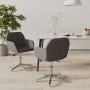Sillas de comedor giratorias 2 unidades tela gris oscuro by , dining chairs - Ref: Foro24-3103031, Price: 164,51 €, Discount: %