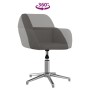 Sillas de comedor giratorias 2 unidades tela gris oscuro by , dining chairs - Ref: Foro24-3103031, Price: 164,51 €, Discount: %