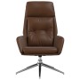 Sillón de relax de cuero auténtico marrón | Foro24.es | Tu tienda online para hogar, jardín y más Foro24.es