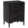 Mesitas de noche 2 uds madera maciza de pino negro 40x30x55 cm | Foro24.es | Tu tienda online para hogar, jardín y más Foro24.es