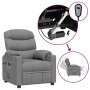 Sillón de masaje eléctrico tela gris claro | Foro24.es | Tu tienda online para hogar, jardín y más Foro24.es