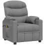 Sillón de masaje eléctrico tela gris claro | Foro24.es | Tu tienda online para hogar, jardín y más Foro24.es