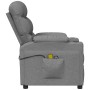 Sillón de masaje eléctrico tela gris claro | Foro24.es | Tu tienda online para hogar, jardín y más Foro24.es