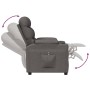 Sillón reclinable eléctrico de tela gris oscuro | Foro24.es | Tu tienda online para hogar, jardín y más Foro24.es
