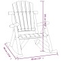 Juego de muebles de jardín 5 piezas madera maciza de abeto de , Conjuntos de jardín - Ref: Foro24-3185530, Precio: 658,05 €, ...