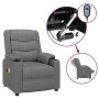 Sillón de masaje eléctrico cuero sintético gris | Foro24.es | Tu tienda online para hogar, jardín y más Foro24.es
