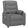 Sillón de masaje eléctrico cuero sintético gris | Foro24.es | Tu tienda online para hogar, jardín y más Foro24.es